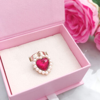 Princess Heartラブリーリング/Red【Free Size】