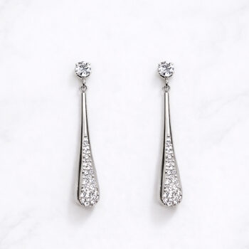 Stainless Tears Style Zirconia ピアス【金属アレルギー対応/ステンレス】