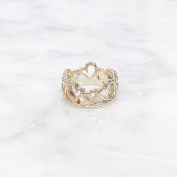Tiare Heart Elegant リング/Gold【12号】