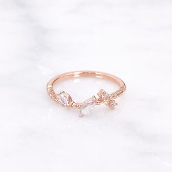 Aurora Veil Style ピンキーリング/Pink Gold【4号】