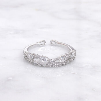 Aurora Tiara Glitter リング/Silver【Free Size】