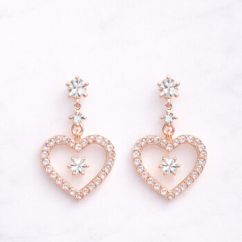 Elegant Heart Simply ピアス