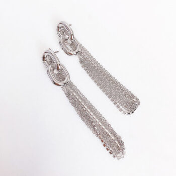 Esprit Chain Long Stone ピアス