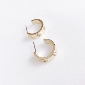 Esprit Belty Noir ピアス - ゴールド