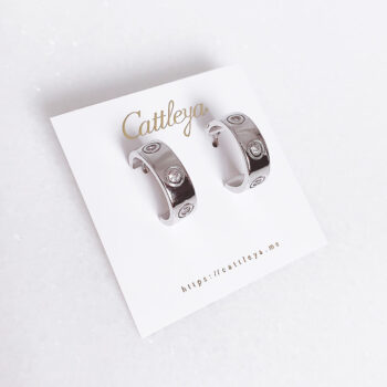 Esprit Belty Noir ピアス - シルバー