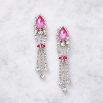 Jewel Mermaid Drop ピアス/Pink