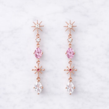 Rosy Stella ピアス【ニッケルフリー】