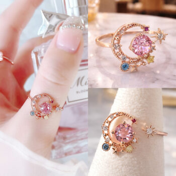 Moon Princess Lovely リング/Pink Gold［free size］