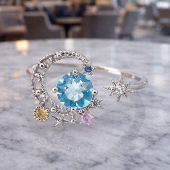 Moon Princess Lovely リング/Silver［free size］