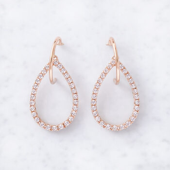 Grace Circle ピアス/Pink Gold
