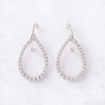 Grace Circle ピアス/Silver