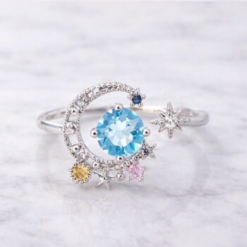 Moon Princess Lovely リング/Silver［free size］