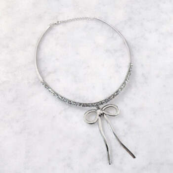 Jewelry Choker Ribbon ネックレス【ニッケルフリー】