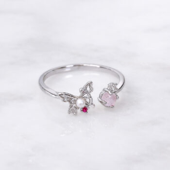Elegant Beauty Butterfly リング/Silver【Free Size】