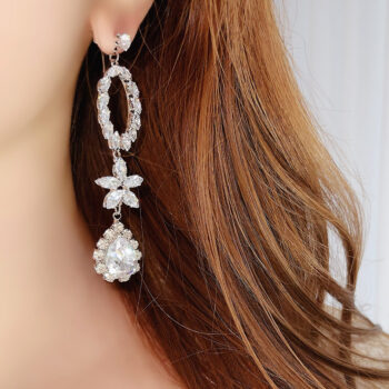 Grace Jewel Flower ピアス/イヤリング