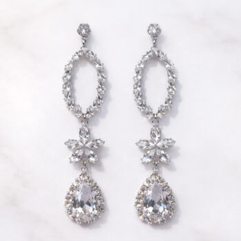 Grace Jewel Flower ピアス/イヤリング