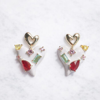 Cool Various Heart ピアス【ニッケルフリー】