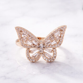 Shine Jewelry Butterfly リング/PG［free size］
