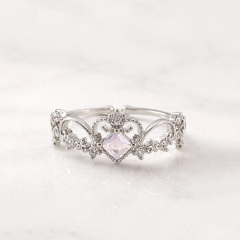 XoXo Tiara Heart リング/silver［free size］