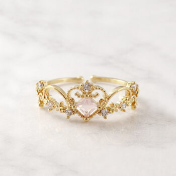 XoXo Tiara Heart リング/YG［free size］