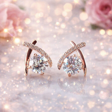 Elegant Zirconia Mature ピアス/イヤリング