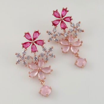 Grace Flower ピアス&イヤリング 【ニッケルフリー】