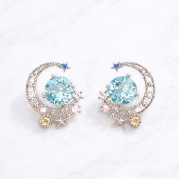 Moon Princess Lovely Short ピアス&イヤリング/ silver