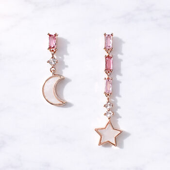 Shell Moon Star ピアス