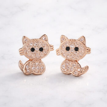 Mini Cat ピアス&イヤリング【ニッケルフリー】