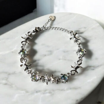 【金属アレルギー対応/ステンレス】Opal Luxury Stone ブレスレット
