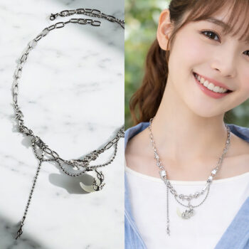 Bright Moon Drop ネックレス