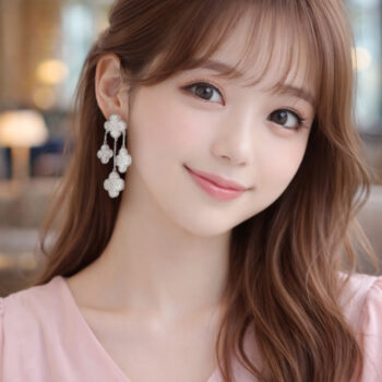 4Clover Pendant motif ピアス