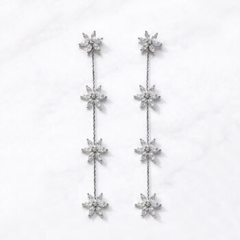 Sparkling Flower ピアス&イヤリング