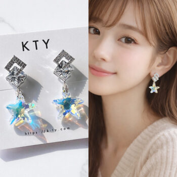 Jewel AB Star ピアス&イヤリング