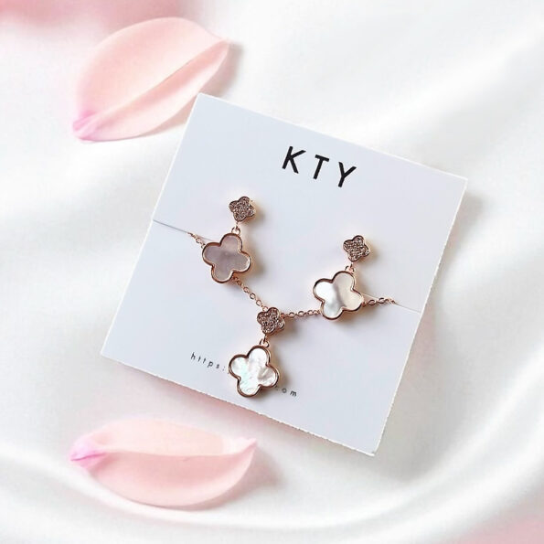Shell Angel Clover ネックレス【ニッケルフリー】 | KTY
