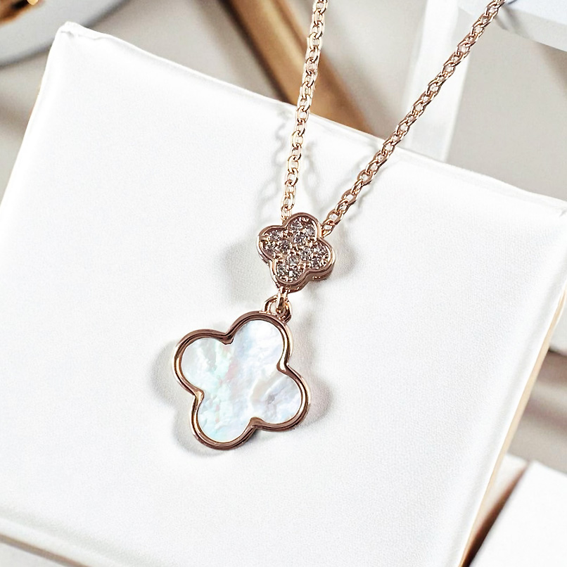 Shell Angel Clover ネックレス【ニッケルフリー】 | KTY