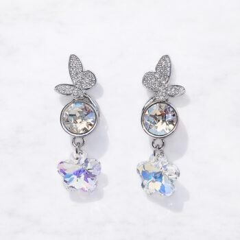 Jewelry Butterfly Flower ピアス&イヤリング