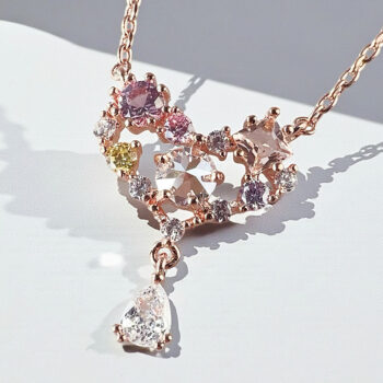 Pastel Heart Pendant ネックレス