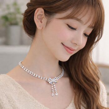 IDOL Brilliant Ribbon チョーカーネックレス