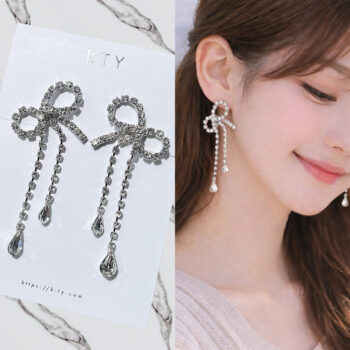 IDOL Ribbon ピアス/イヤリング