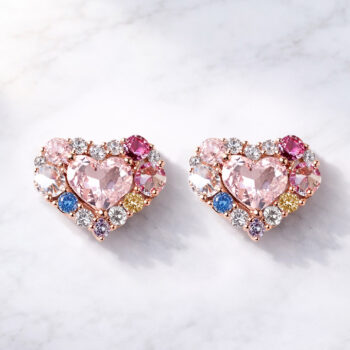 Lovely Pastel Heart ピアス&イヤリング