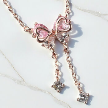 Lovely Ribbon ネックレス