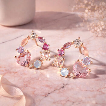 Mesmerize Pastel ピアス&イヤリング/pink gold