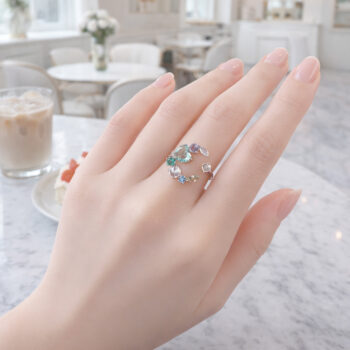 Mesmerize Pastel リング/  silver［free size］