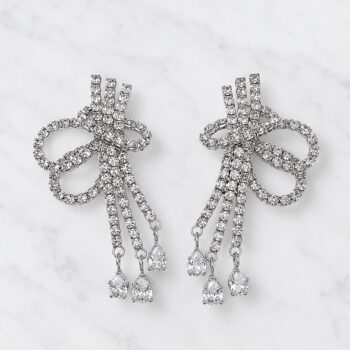 Jewel Grace Ribbon ピアス&イヤリング