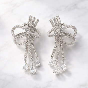 Jewel Grace Ribbon ピアス&イヤリング