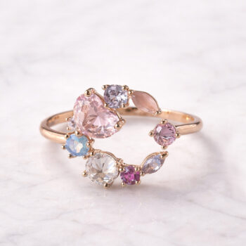 Mesmerize Pastel リング/ pink gold［free size］