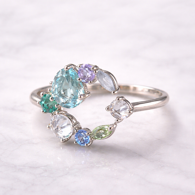 Mesmerize Pastel リング/ silver［free size］