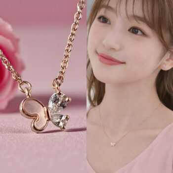 Shell Angel Butterfly ネックレス【ニッケルフリー】