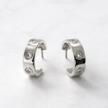 Esprit Belty Noir ピアス/Silver